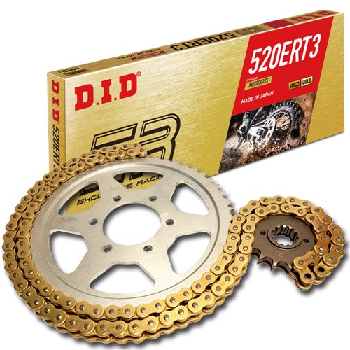 Kit catena did acciaio 520ert3 - kit,